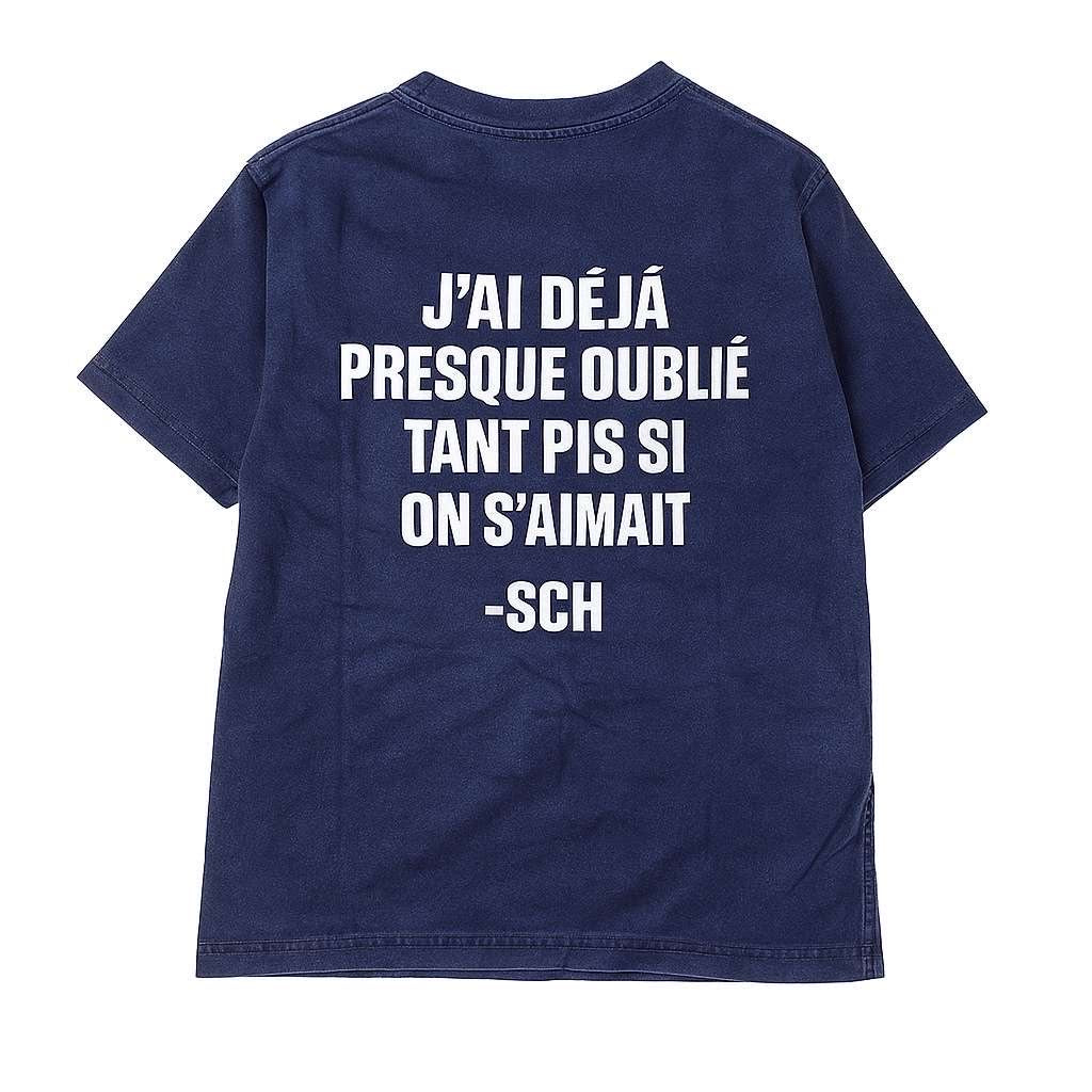 T-shirt SCH « J'ai Déjà Presque Oublié » – Lyrics Rap Français